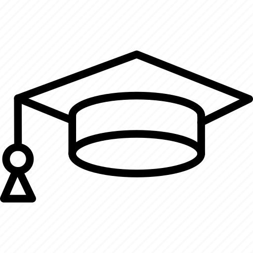 Cap, hat, university, college, education, graduation, student icon - Download on Iconfinder