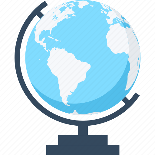 Earth, education, geography, globe, map, navigation, world icon - Download on Iconfinder