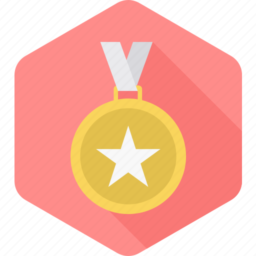 Badge, medal, star, achievement, award, prize, reward icon - Download on Iconfinder