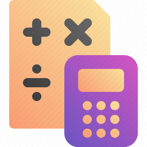 Calculator, count, math, school icon - Download on Iconfinder