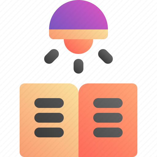 Book, lamp, learn, study icon - Download on Iconfinder