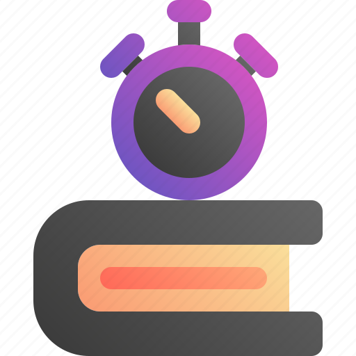 Read, reading, stopwatch, time icon - Download on Iconfinder