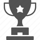 achievement, star, trophy