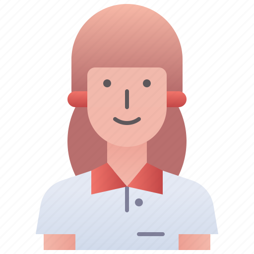 Female, girl, student icon - Download on Iconfinder