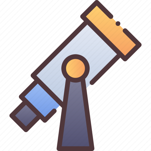 Astronomy, education, telescope icon - Download on Iconfinder