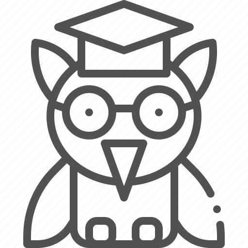 Education, knowledge, owl, wisdom icon - Download on Iconfinder