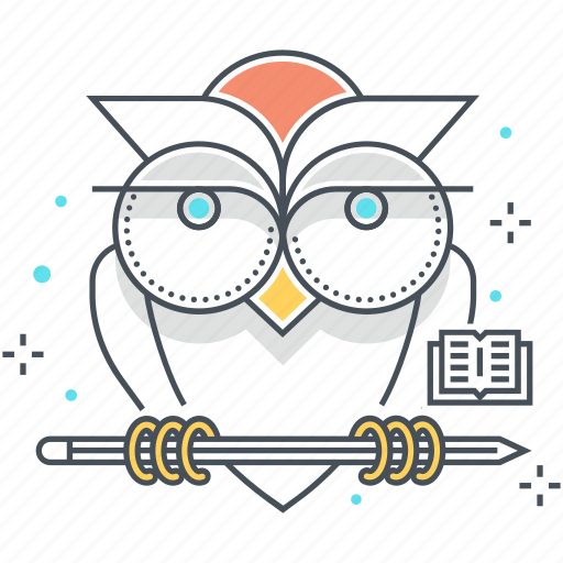 Bird, education, lesson, owl, school, university, wisdom icon - Download on Iconfinder