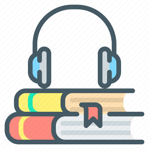 Audio, audio book, book, headphones icon - Download on Iconfinder