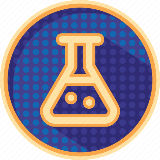 Education, badges, dotted, shadowed, knowledge, science, lab icon - Download on Iconfinder