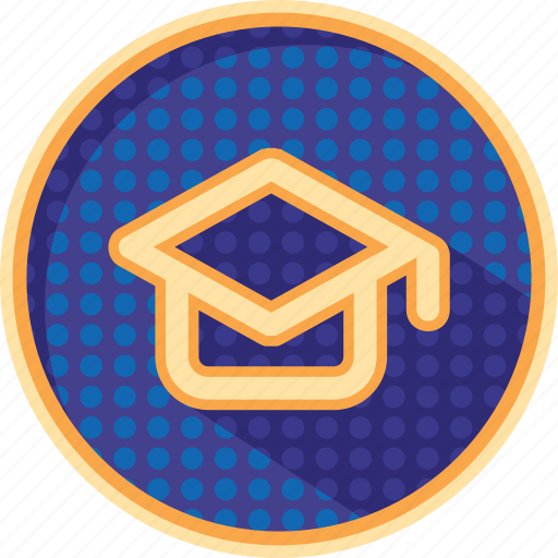 Education, badges, dotted, shadowed, university, student, knowledge icon - Download on Iconfinder