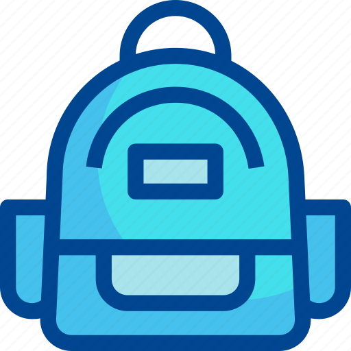 Bag, school, travel, education, backpack icon - Download on Iconfinder