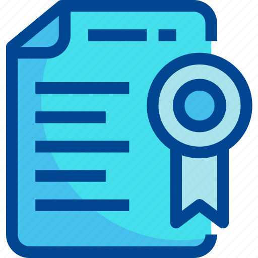 Certification, diploma, badge, education, contract, degree, certificate icon - Download on Iconfinder