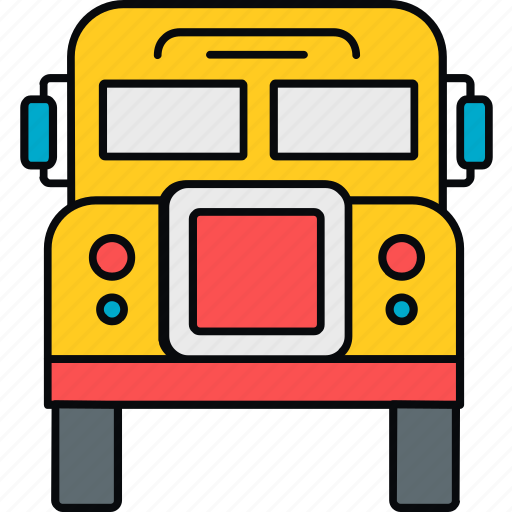 Bus, school, van, education, transport, transportation icon - Download on Iconfinder