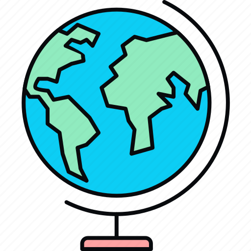 Globe, map, world icon - Download on Iconfinder