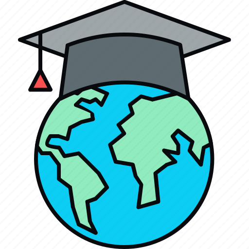Graduate, international, university icon - Download on Iconfinder
