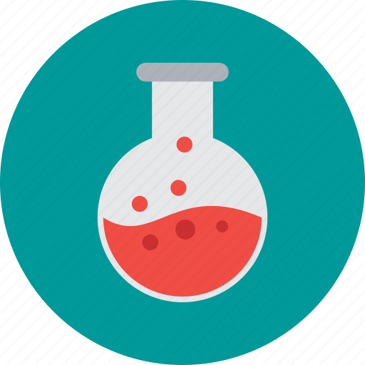 Chemical flask, conical flask, flask, lab research, laboratory glassware icon - Download on Iconfinder