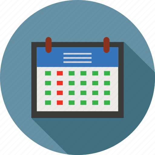Calendar, dates, days, months, schedule, scheduler, weeks icon - Download on Iconfinder