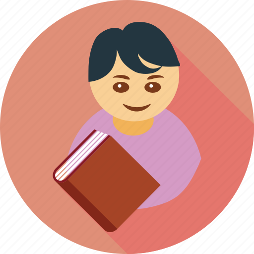 Book, book and student, student, education icon - Download on Iconfinder