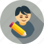 avatar, edit, pencil, student, profile 
