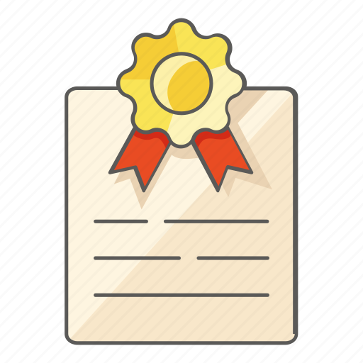 Accredited, award, certificate, certification, degree, official, prize icon - Download on Iconfinder