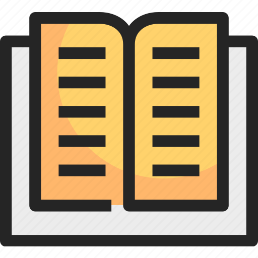 Book, reading, study, education, open book icon - Download on Iconfinder