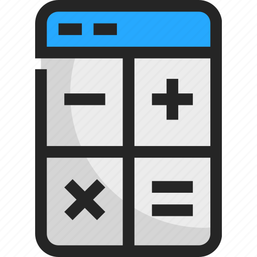 Calculating, maths, education, technology, calculator icon - Download on Iconfinder