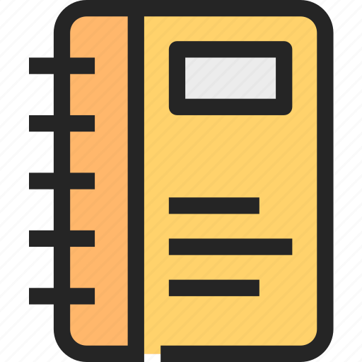 Book, education, agenda, adress, bookmark, notebook icon - Download on Iconfinder