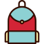 backpack, bag, education, luggage, school, school bag 