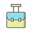 bag, briefcase, school bag 