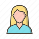avatar, female student, user 