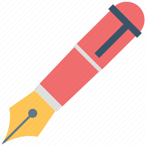 Fountain pen, ink pen, nib, pen, pen tip icon - Download on Iconfinder