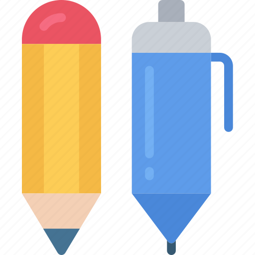 And, education, equipment, essentials, pen, pencil, supplies icon - Download on Iconfinder