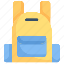 backpack, bag, education, knowledge, learning, school, study