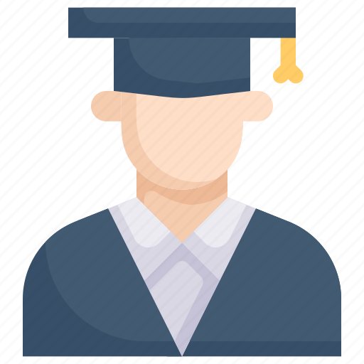 Boy graduate, education, knowledge, learning, school, student, study icon - Download on Iconfinder