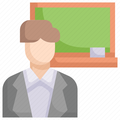 Education, knowledge, learning, male teacher, man, school, study icon - Download on Iconfinder