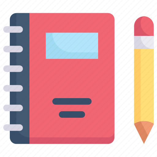 Education, knowledge, learning, notebook, pencil, school, study icon - Download on Iconfinder