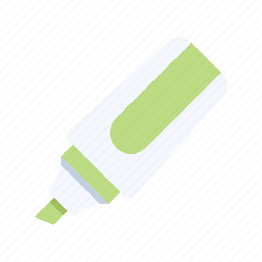 Education, highlighter, pen, marker, student, school, pencil icon - Download on Iconfinder