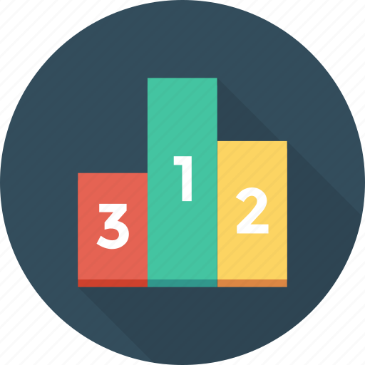 Blocks, counting, podium, winners, winners podium icon icon - Download on Iconfinder