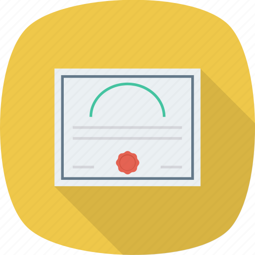 Certificate, diploma, license, patent icon icon - Download on Iconfinder