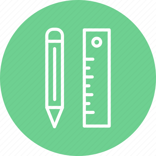 Pencil, ruler, tool, tools icon - Download on Iconfinder