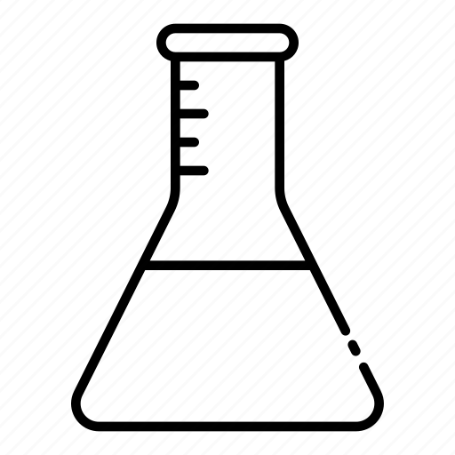 Flask, erlenmeyer, science, chemistry, biology, education, school icon - Download on Iconfinder