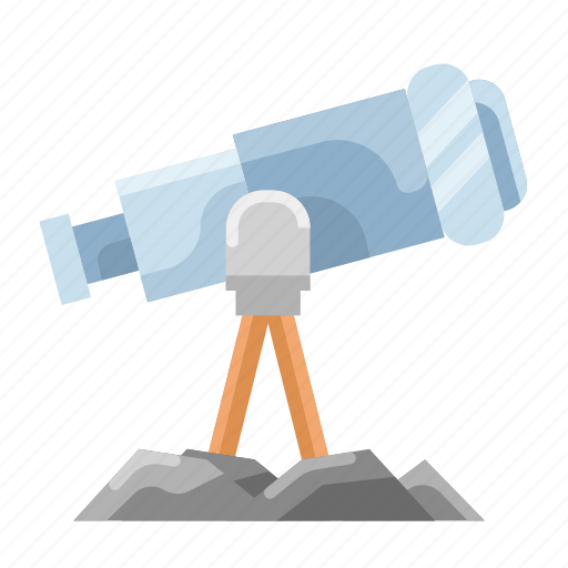 Education, school, science, telescope icon - Download on Iconfinder