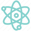 atom, atomic, molecule, science icon