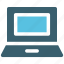 computer, electronics, laptop icon 