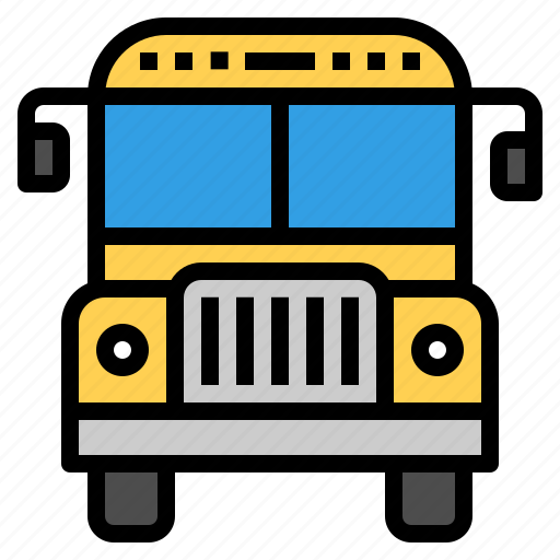 School, bus, education, transport, transportation, travel, vehicle icon - Download on Iconfinder