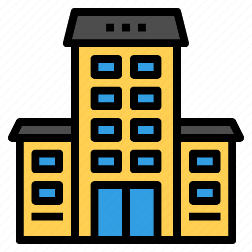 School, building, education, university, college, highschool, campus icon - Download on Iconfinder