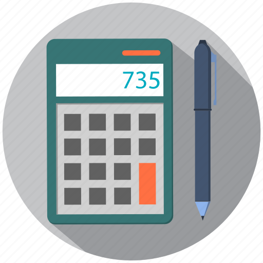 Calculator, device, education, notes, number, pencil icon - Download on Iconfinder