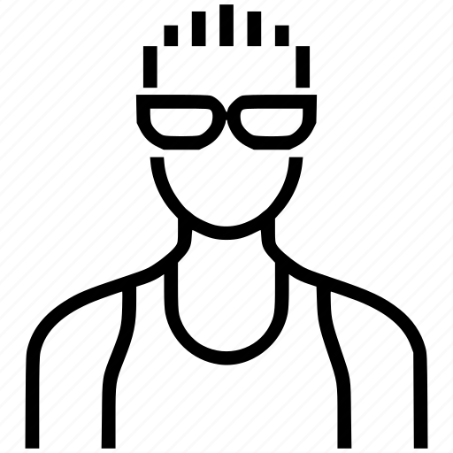 Clubber, teenager, avatar, user, profile, person, man icon - Download on Iconfinder