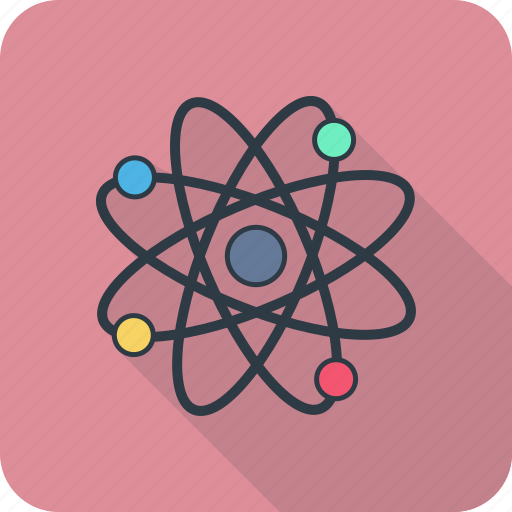 Atom, molecule, outline, physics icon - Download on Iconfinder