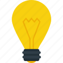 bulb, electric bulb, illumination, light, light bulb icon